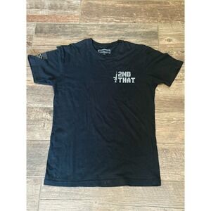 Shield Republic - I Second That - Black T-shirt - Size Small